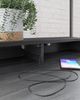 Signature Design by Ashley® Yarlow Black Office Desk and Shelf-4