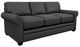 La-Z-Boy® Olson Navy Leather Sofa-0