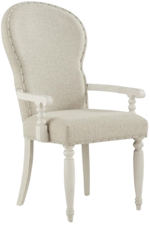 Legacy Classic Nashville 2-Piece Cloud Upholstered Dining Arm Chair Set-0