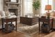 Liberty Furniture Arden Road 3-Piece Satin Cherry Living Room Collector Table Set-3