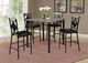 Nationwide Furniture Distributors 5 Piece Weathered Gray Pub Dining Set-0