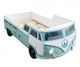 Furniture of America® Axel Teal Peace Bus Twin Bed-2