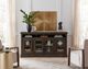 aspenhome® Manchester Barnhouse Brown 73" Media Console-1