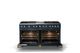 Viking® 5 Series 60" Slate Blue Pro Style Dual Fuel (LP) Range with Brushed Brass Trim-1