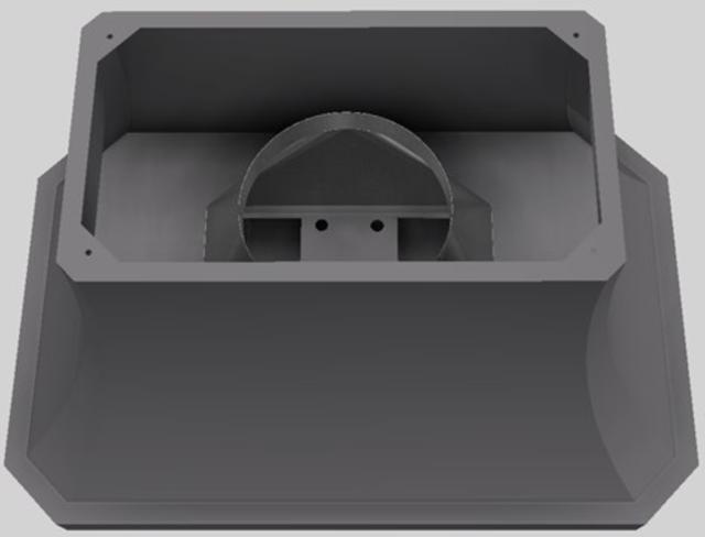 Vent-A-Hood® Designer Series 48" Gunsmoke Island Range Hood-2