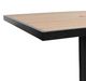 CabanaCoast® Customizable Kensington Wooden 24" Outdoor Square Pedestal Dining Table-2