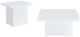 Coaster® Devar 2-Piece White High Gloss Occasional Table Set-0