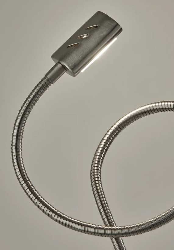 Adesso® Eternity Brushed Steel LED Desk Lamp-1