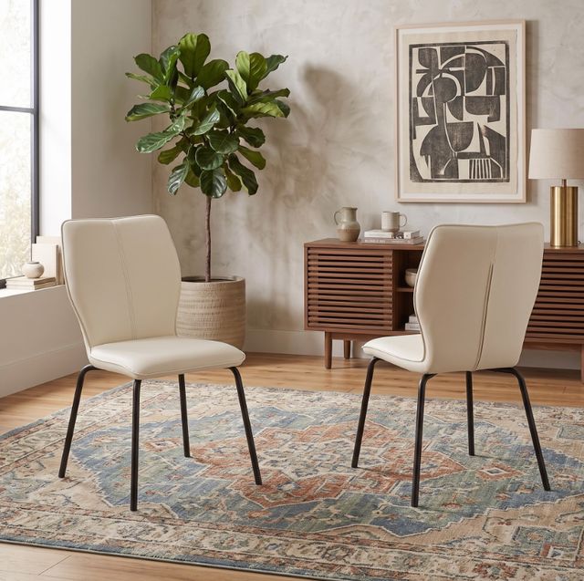 Cramco Stanton Ghost/Matte Black Dining Side Chair-2