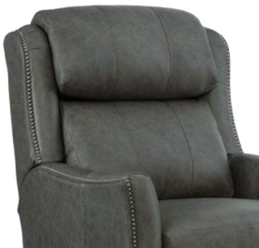 Bradington-Young Lancaster Cognac Manual Recliner-1