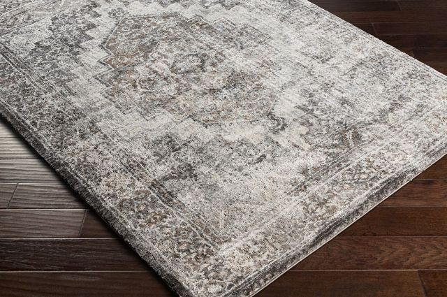 Surya Montana Charcoal/Cream/Gray 5'x7' Area Rug-4