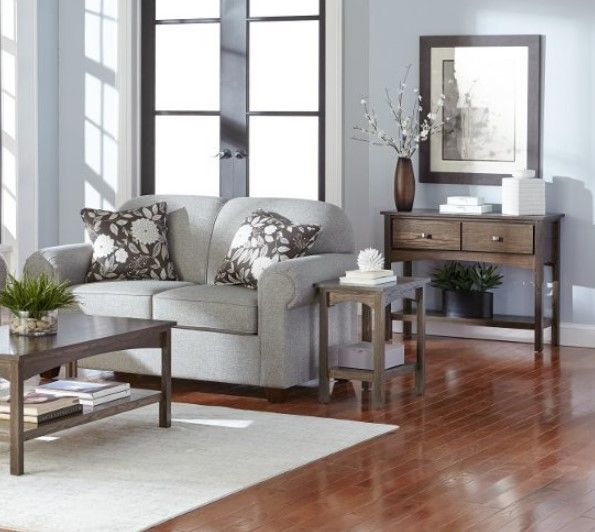 Wolfcraft Furniture Mcmillan Brown 2-Drawer Sofa Table-2