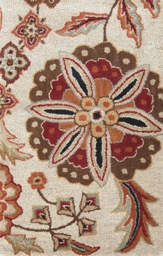Surya Athena Ivory Multi Floral 5'x8' Area Rug-2