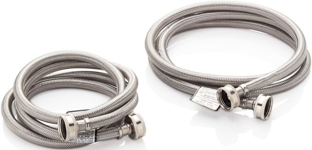 Frigidaire® 6 Ft. Braided Stainless Steel Washer Hose-0