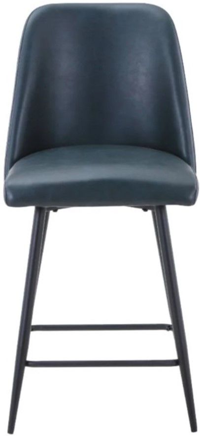 Jofran Inc.Urban Archive Maddox Blueberry Upholstered Counter Stool-2