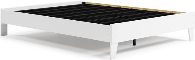 Signature Design by Ashley® Flannia White Queen Platform Bed-0