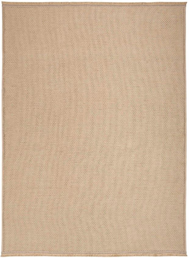 Nourison Home™ Washable Jute Natural 5'x7' Style 3 Area Rug-0