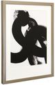 Stylecraft From Vision To Dar Reality II Beige/Black/White Wall Art-0