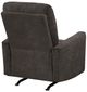 Homelegance® Ouray Chocolate Rocker Manual Recliner-4