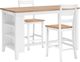 Signature Design by Ashley® Gesthaven 3-Piece Natural/White Counter Height Dining Table Set-0