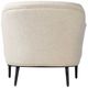 Four Hands Noel Hammered Black/Thames Cream Accent Chair-4