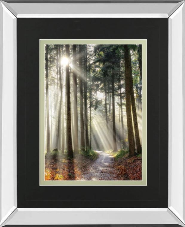 Classy Art Turning Left Can Be Right by Lars Van De Goor Mirror Framed Wall Art-0