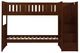 Homelegance® Rowe Dark Cherry Twin/Twin Step Bunk Bed-4