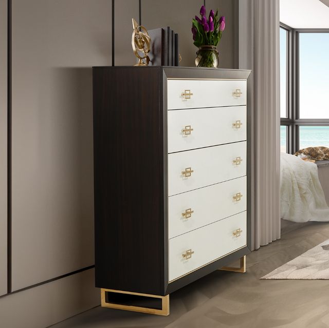 Michael Amini® Belmont Place Espresso Drawer Chest-1