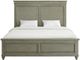 Elements International Kendari Grey King Panel Bed-1