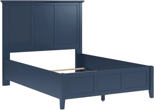 Modus Furniture Grace Blueberry Queen Panel Bed-2