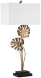 Currey & Company Heirloom Antique Brass/Black Console Table Lamp-1