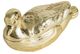 A & B Home Gold Duck Trinket Box-1