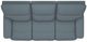 La-Z-Boy® Norris Denim Reclining Sofa-4