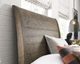 Kincaid Furniture Plank Road Stone Eastburn Sleigh King Bed-2
