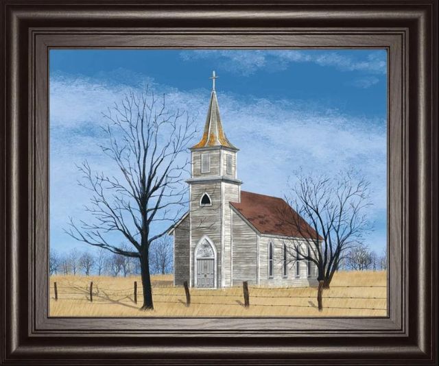 Classy Art Little House on the Prairie by Billy Jacobs Framed Print Wall Art-0