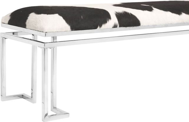 Moe's Home Collection Appa Silver Bench-3