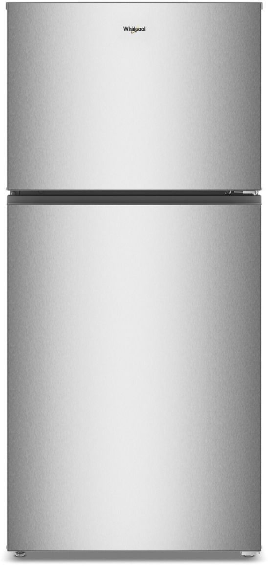 Whirlpool® 30" 19.3 Cu. Ft. Fingerprint Resistant Stainless Steel Top Freezer Refrigerator with Total Coverage Cooling-0