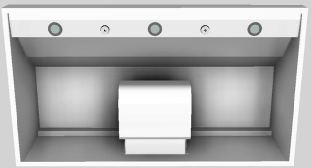 Vent-A-Hood® 42" White Wall Mounted Range Hood-3