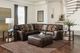 Jackson Furniture Denali 2-Piece Chocolate Right Side Facing L-Shape Sectional-1