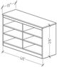 Perdue Woodworks 78,000 Essential  S'mores TV Media Console-2