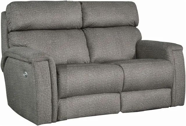 Southern Motion™ Customizable Contempo Double Manual Reclining Loveseat with Console and Cupholders-0