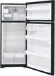 GE® 28" 17.5 Cu. Ft. ENERGY STAR® Black Top Freezer Refrigerator-1