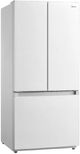 Midea® 30" 18.4 Cu. Ft. White French Door Refrigerator With Recessed Handles-1