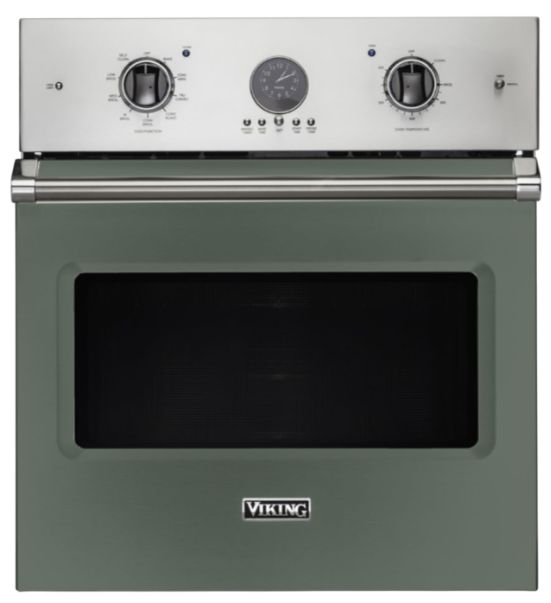 Viking® 5 Series 27" Eucalyptus Single Electric Premiere Oven-0