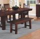 Winners Only® Retreat Brown Dining Bench-1