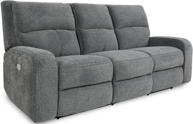 Parker House® Polaris Bizmark Gray Power Reclining Sofa-0
