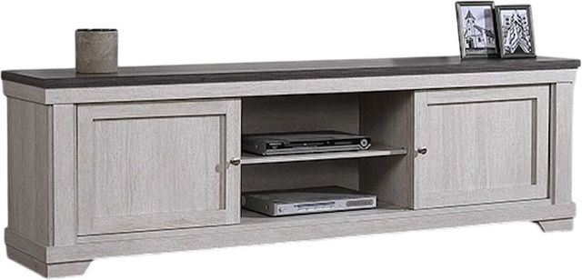 Crown Mark Leighton Beige TV Stand-0
