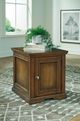 Signature Design by Ashley® Channley Brown Rectangular End Table-1