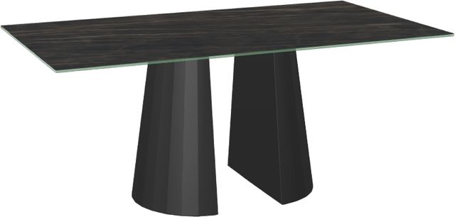 Amisco Customizable Gemma Italian Porcelain 72" Dining Table-0