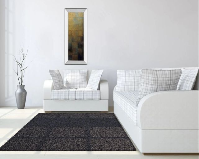 Classy Art Modra III by Pasion Mirror Framed Wall Art-2